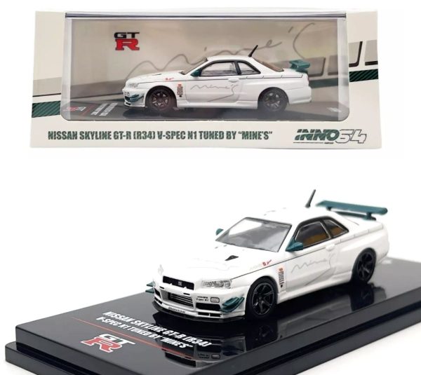 Inno64 Nissan Skyline GT-R R34 V-Spec N1 Mines For Sale