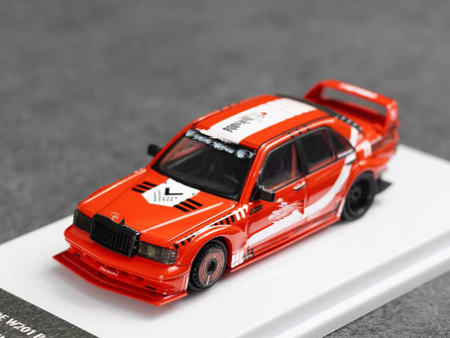 DCM 1:64 Mercedes 190E W201 Restomod Red Discount