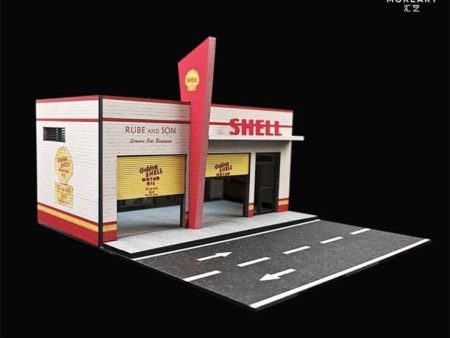 MoreArt Shell Repair Shop Scene Model Sale