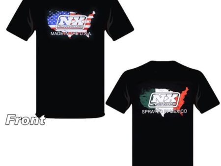 Nitrous Express Sprayed In Mexico Black T-Shirt - Small For Sale