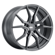 XO XOVER 22X10.5 5X115 M-GNMTL 25MM Discount