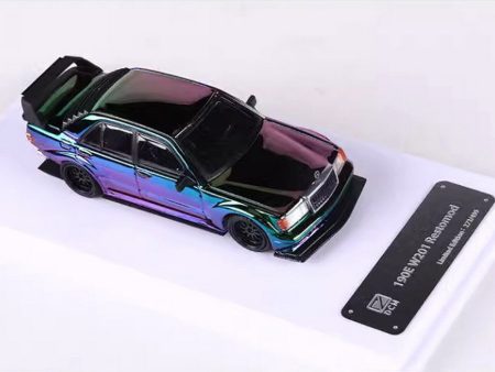 DCM 1:64 Mercedes 190E W201 Restomod Electroplated For Discount