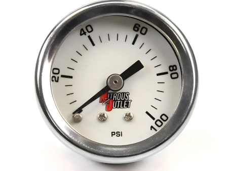 0-100psi Fuel Pressure Gauge Online