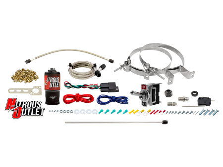 Powersports Single Discharge Hardline Dry Nitrous System For Cheap