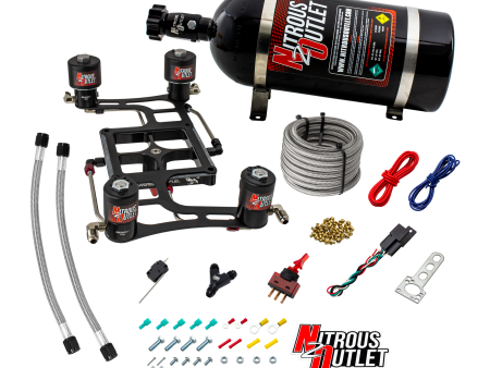 Hornet 3 Race Wet 4500 Boomerang Nitrous Plate System Online Sale