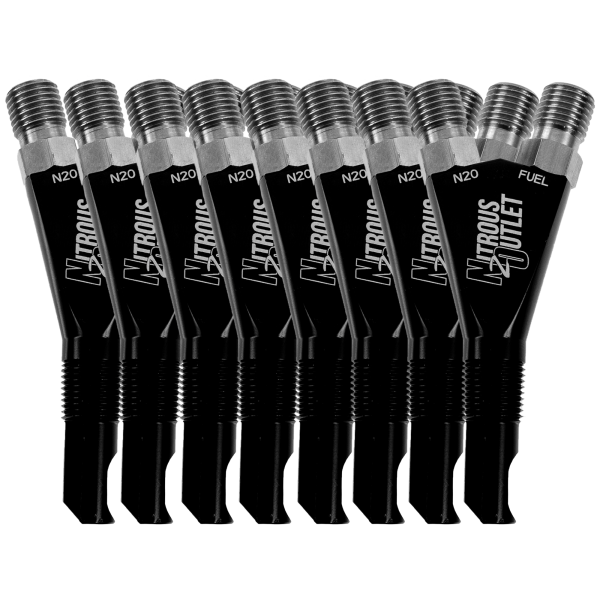 1 8NPT 90° Wet Nitrous Nozzle - 8 Pack For Cheap