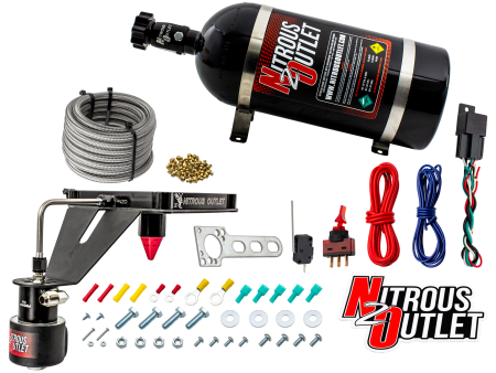 4500 Stinger 3 Dry Race Plate System with Deep EFI Center Solenoid Bracket(50-600HP) Supply