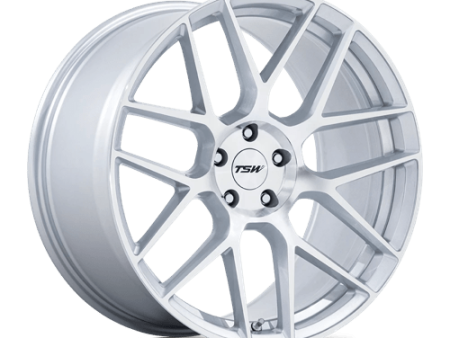 TSW TW002 22X9 5X4.5 G-SLV-MACH 38MM Sale