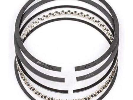 Mahle Rings Perf Oil Ring Asbly. 4.065in x 2.0MM .113in RW Low Tens. Chrome Ring Set (48 Qty Bulk) Fashion