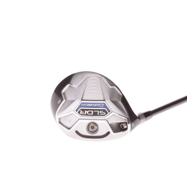 TaylorMade SLDR Graphite Mens Left Hand Fairway 3 Wood 15 Degree Stiff - Speeder 77 Online now