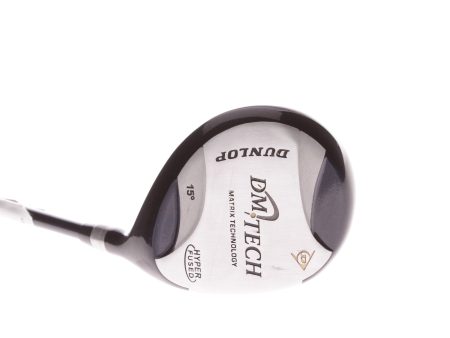 Dunlop DM Tech Graphite Mens Right Hand Fairway 3 Wood 15 Degree Regular - Dunlop Pro Comp Series Online