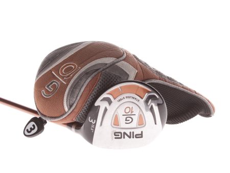 Ping G10 Graphite Mens Right Hand Fairway 3 Wood 15.5 Degree Regular - Ping TFC 129 F Online Sale