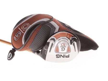 Ping G10 Graphite Mens Right Hand Fairway 3 Wood 15.5 Degree Regular - Pro Force V2 75 Grams on Sale