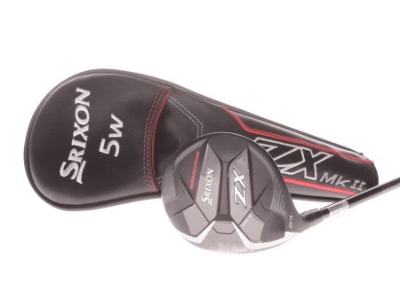 Srixon ZX MK II Graphite Mens Left Hand Fairway 5 Wood 18 Degree Regular - HZRDUS Smoke RDX Cheap