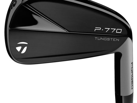 TaylorMade P770  23 Phantom Black Irons - Steel Fashion