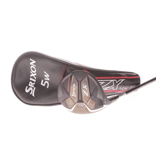 Srixon ZX MK II Graphite Mens Left Hand Fairway 5 Wood 18 Degree Stiff - HZRDUS RDX Smoke Cheap