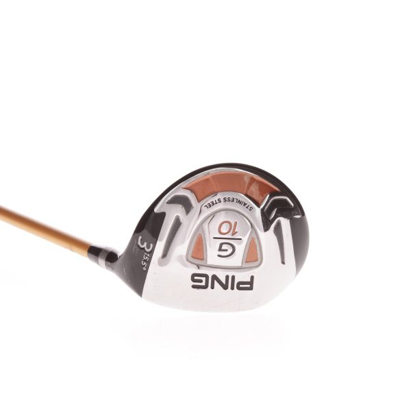 Ping G10 Graphite Mens Right Hand Fairway 3 Wood 15.5 Degree Regular - Pro Force V2 75 Grams on Sale